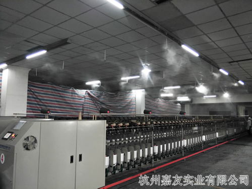 高壓微霧加濕系統噴霧圖