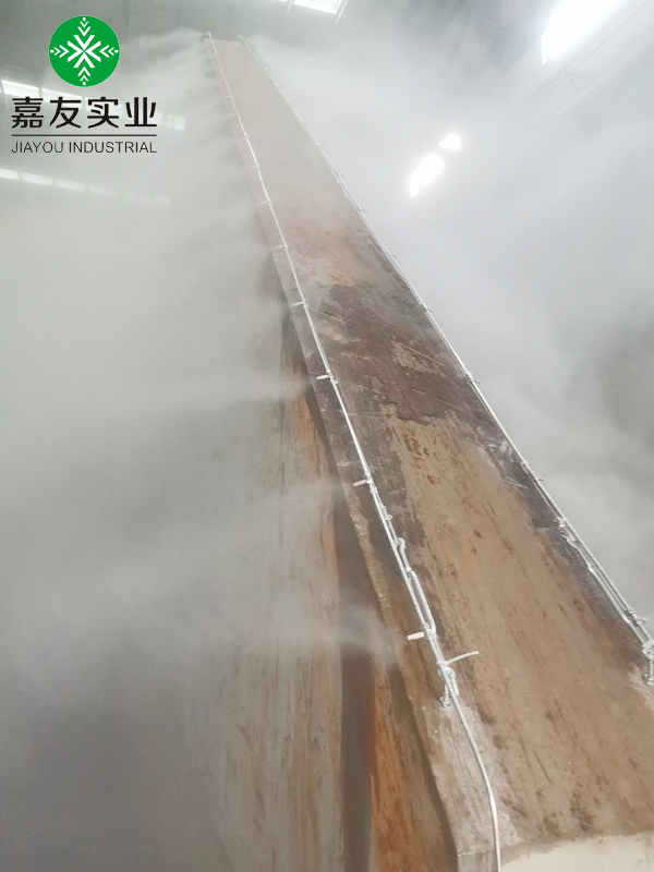 泰興市申聯(lián)環(huán)保科技有限公司堆土倉(cāng)噴霧降塵系統(tǒng) (1)