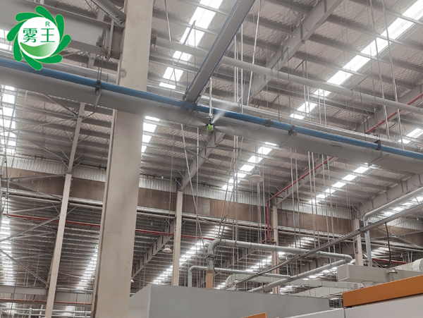 干霧加濕器應用案例解析：加濕除靜電賦能龍洋木業增產提質