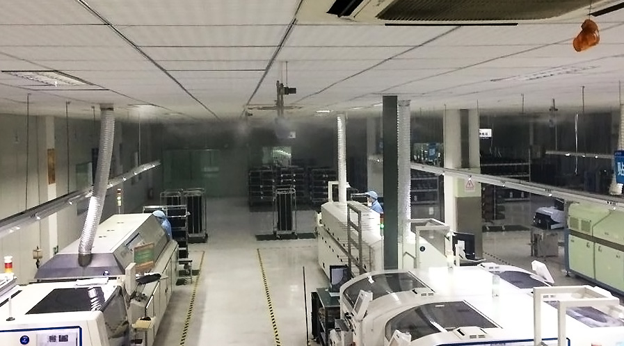 電子車間加濕案例圖
