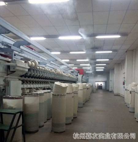 新疆紡織企業紡織加濕器安裝2